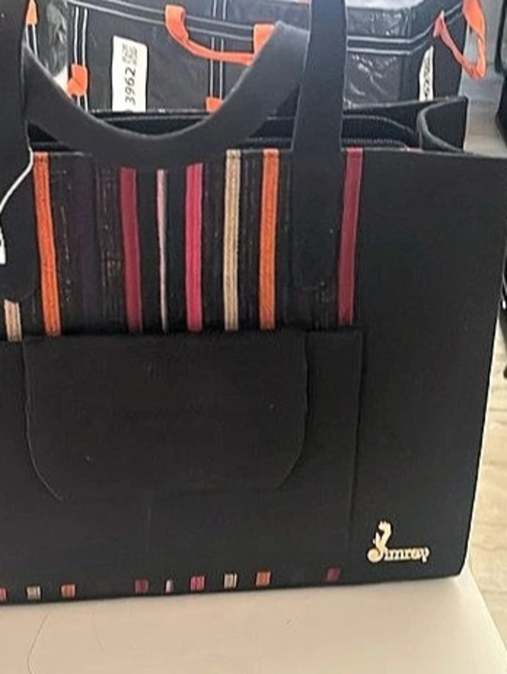 Asooke African Striped Multicoloured Tote